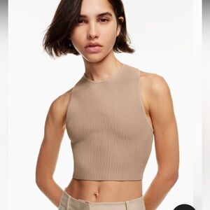 Aritzia babaton sculpt knit racer